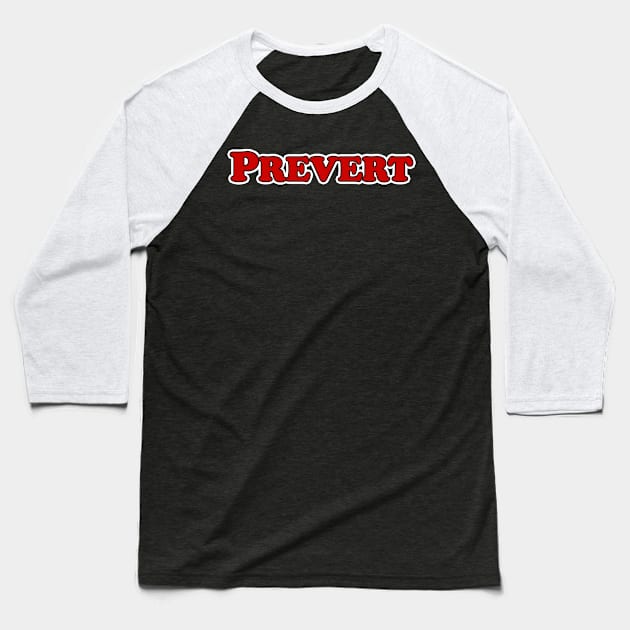 Prevert Baseball T-Shirt by nickmeece